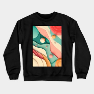 Color Swirl Harmony Crewneck Sweatshirt